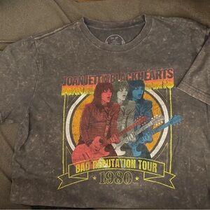 Joan Jett and the Blackhearts - Bad Reputation Tour tee by Lee